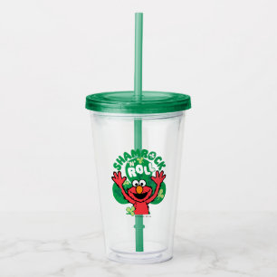 Elmo   Shamrock 'N' Roll Acrylic Tumbler
