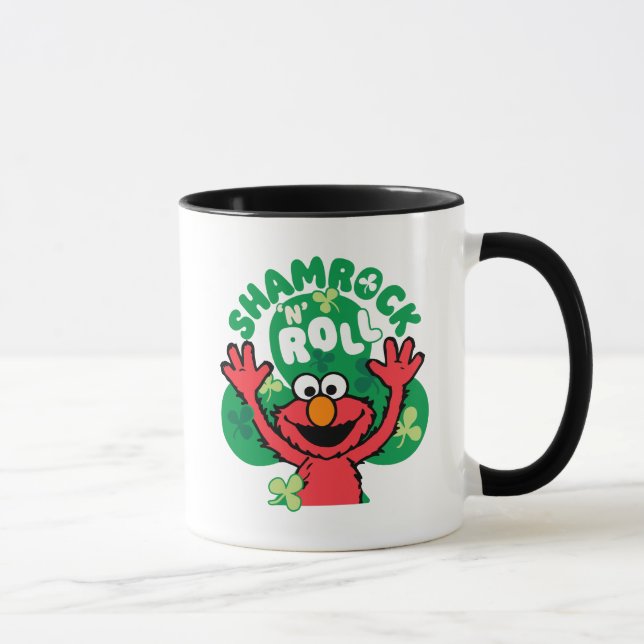 Elmo | Shamrock 'N' Roll Mug (Right)