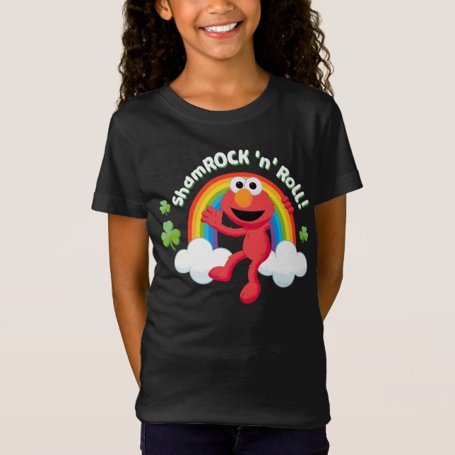 Elmo | Shamrock 'n' Roll Rainbow T-Shirt (Front)