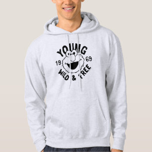 Elmo Skate Logo - Young, Wild & Free 1969 Hoodie