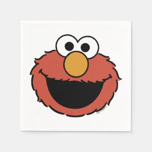 Elmo Smiling Face Napkin