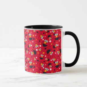 Elmo   So Silly Star Pattern Mug