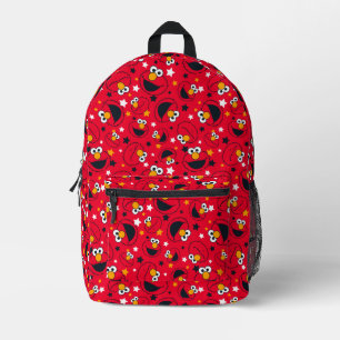 Elmo   So Silly Star Pattern Printed Backpack
