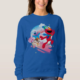 Elmo, Tango & Cookie Monster Best Christmas Ever Sweatshirt