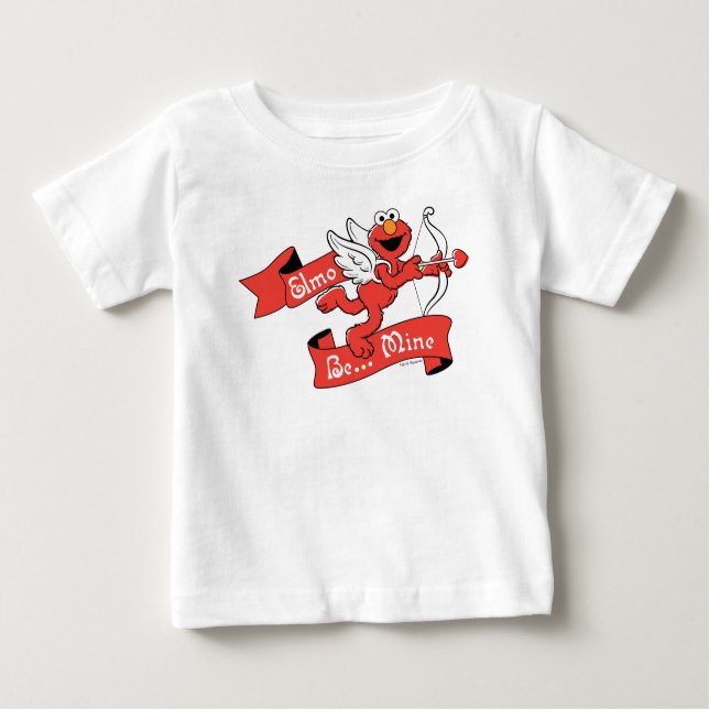 Elmo Valentine's Cupid Baby T-Shirt (Front)