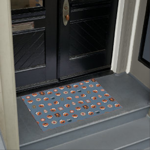 Elmo Woodland Explorer Pattern Doormat