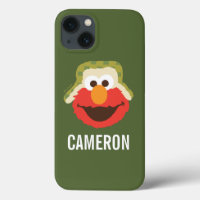 Elmo Woodland Face | Add Your Name