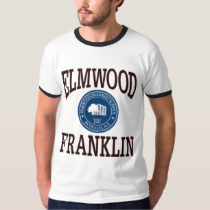 Elmwood Franklin Retro House Logo T-Shirt