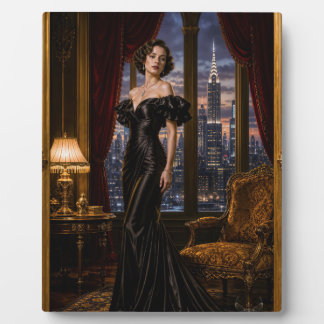 Elodie Valtraine Hôtel dOrphée Nightscape Portrait Plaque