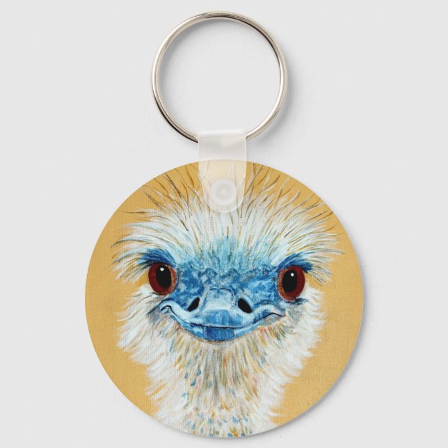 Eloise the Emu Key Ring (Front)