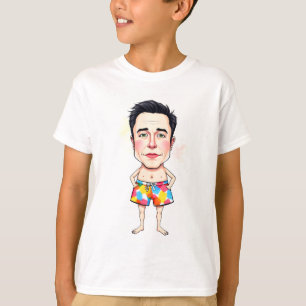 Elon at the beach T-Shirt