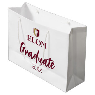 Elon   Graduate 20XX Large Gift Bag