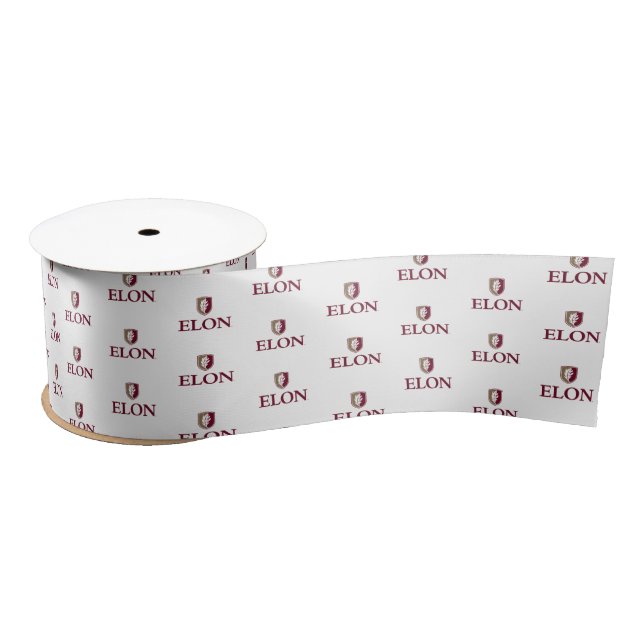 Elon Graduation Satin Ribbon (Spool)