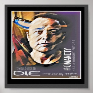 Elon Musk Poster