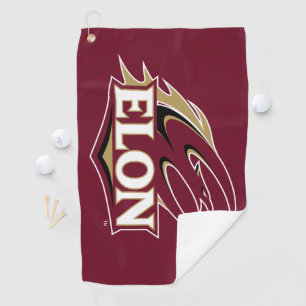 Elon Phoenix Logo Golf Towel