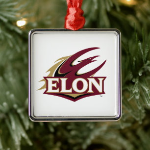 Elon Phoenix Logo Metal Tree Decoration