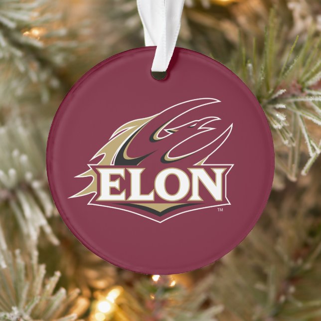 Elon Phoenix Logo Ornament (Tree)