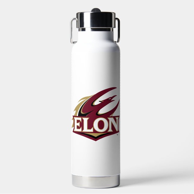 Elon Phoenix Logo Water Bottle (Front)