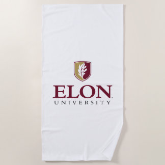 Elon University Beach Towel