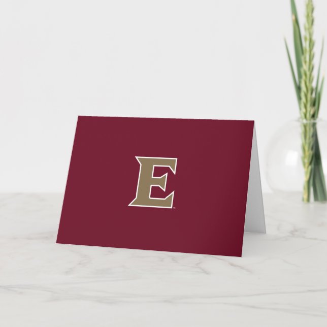 Elon University E | Class of 2OXX Card (Front)
