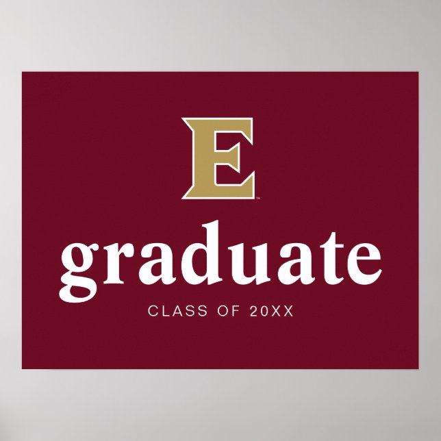Elon University E | Class of 2OXX Poster (Front)