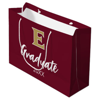 Elon University E | Graduate 20XX Large Gift Bag