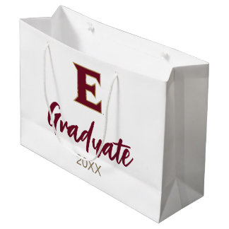 Elon University E | Graduate 20XX Large Gift Bag