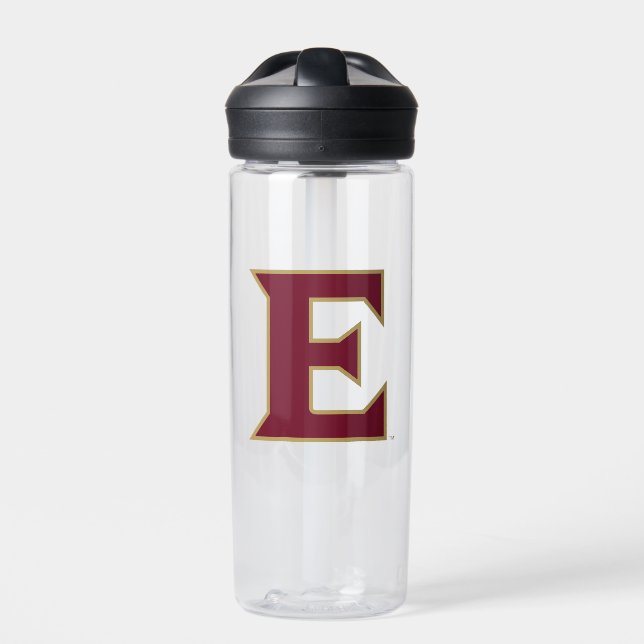 Elon University E Water Bottle (Front)