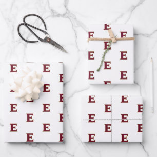 Elon University E Wrapping Paper Sheet