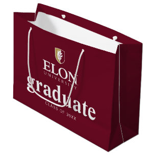Elon University Graduation Large Gift Bag