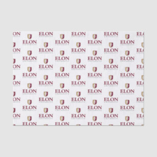 Elon University Graduation Tissue Paper