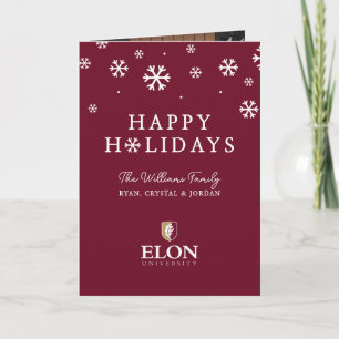Elon University Holiday Card