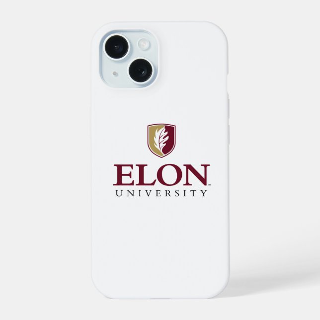 Elon University iPhone 15 Case (Back)