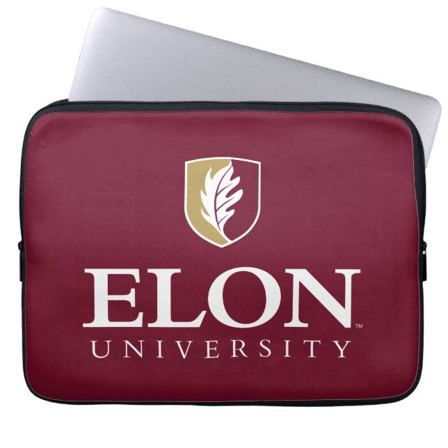 Elon University Laptop Sleeve (Front)
