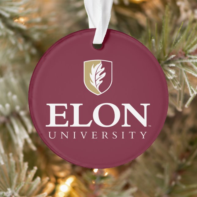 Elon University Ornament (Tree)