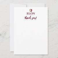 Elon University | Thank You