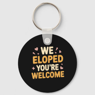 Eloped Wife Engagement Future Husband Couple Key Ring