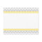 Elopement Announcement Postcards Yellow Grey