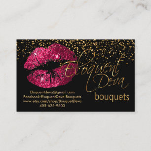 Eloquent Deva Bouquets - Custom Order Business Card