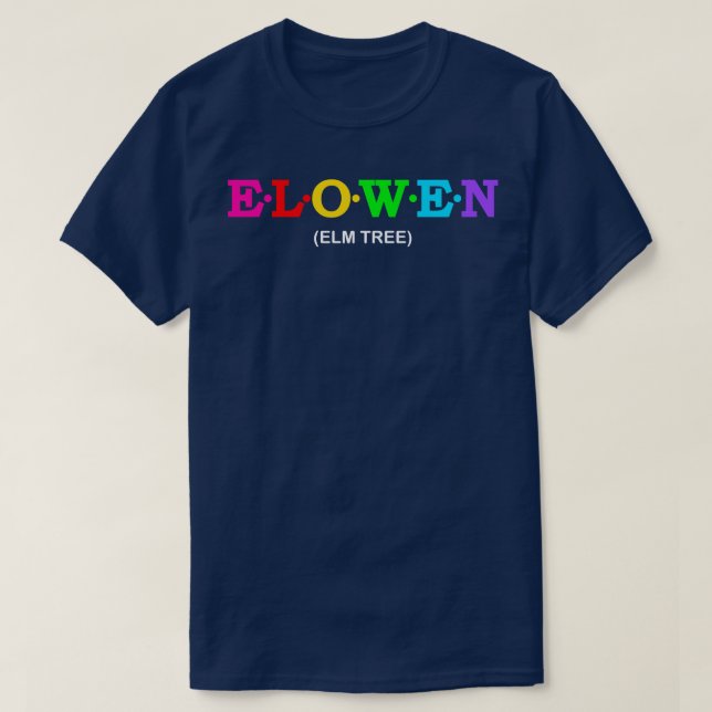 Elowen Elm Tree T-Shirt (Design Front)