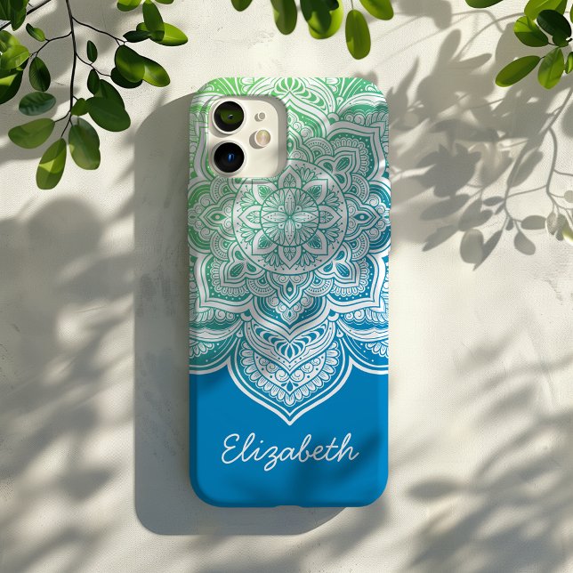Elowyn Mandala Personalized iPhone Case (Creator Uploaded)