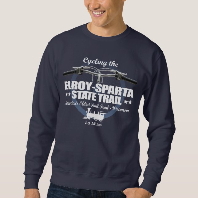 Elroy-Sparta State Trail (H2) Sweatshirt (Front)
