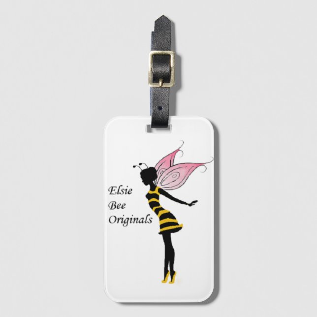 Elsie Bee Luggage Tag (Front Vertical)
