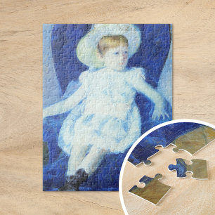 Elsie in a Blue Chair   Mary Cassatt Jigsaw Puzzle