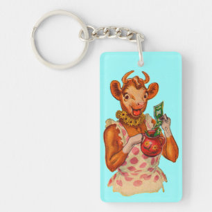 Elsie the Cow, money manager Key Ring
