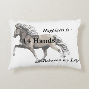 Elska Icelandic Horse in Tolt Decorative Cushion