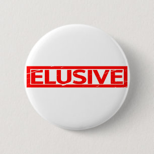 Elusive Stamp 6 Cm Round Badge