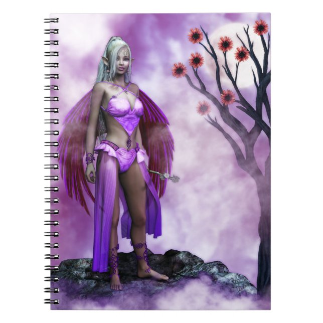 Elven Beauty Notebook (Front)