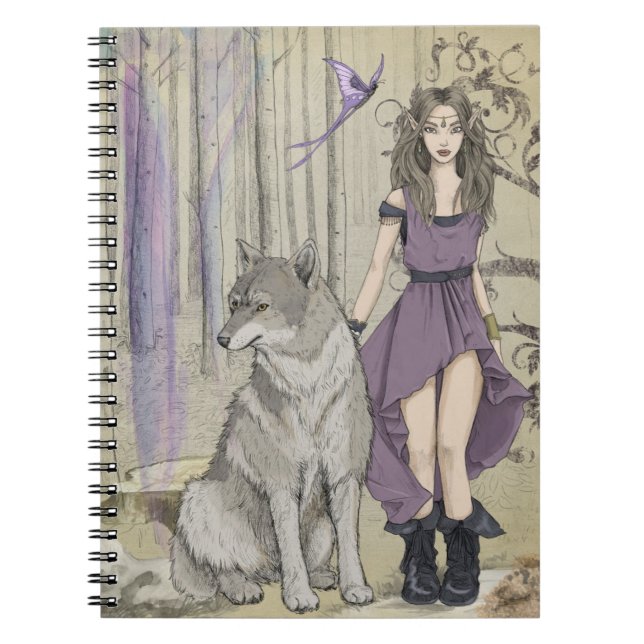 Elven Druid Notebook (Front)