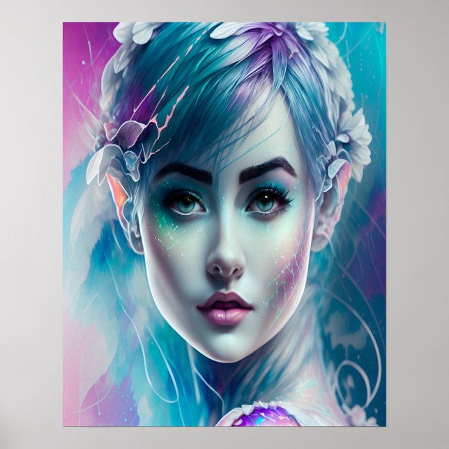 Elven Flower Poster (Front)